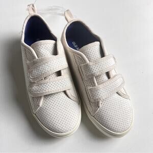 Old Navy Perforated Faux-Suede Double Strap Slip On Sneakers  Sz 10
